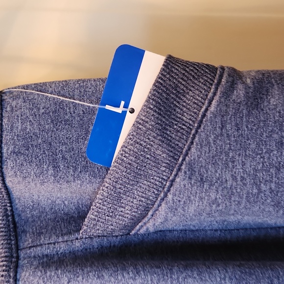 NEW. HEATHER DODGER BLUE SLACKS. 💙 2 POCKETS & DRAW STRING STRETCH WAIST. LARGE - Picture 7 of 10